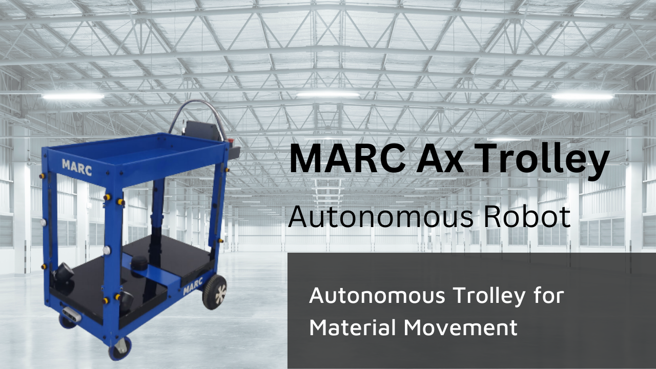 Industrial and Commercial Autonomous Trolley For Material Movement